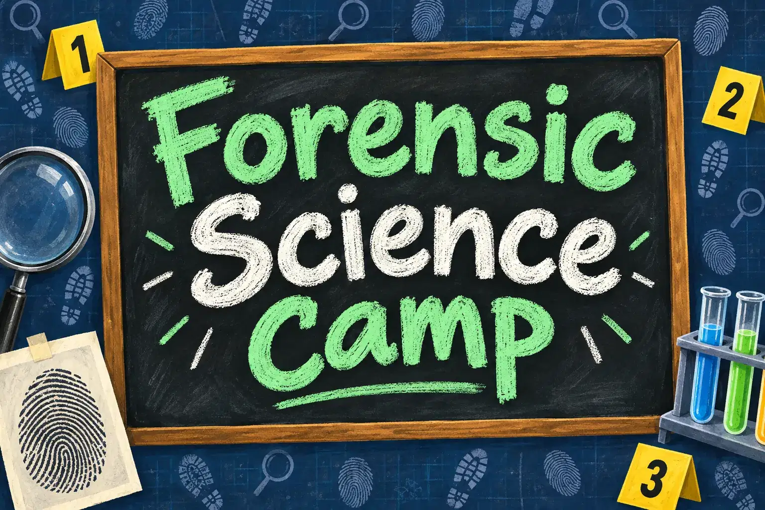 Forensic Science Camp: Build a Crime-Scene Escape Room