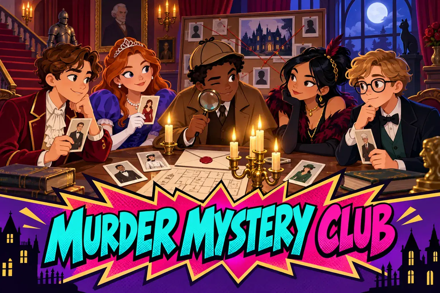 Murder Mystery Club: Build a Whodunit Game Together