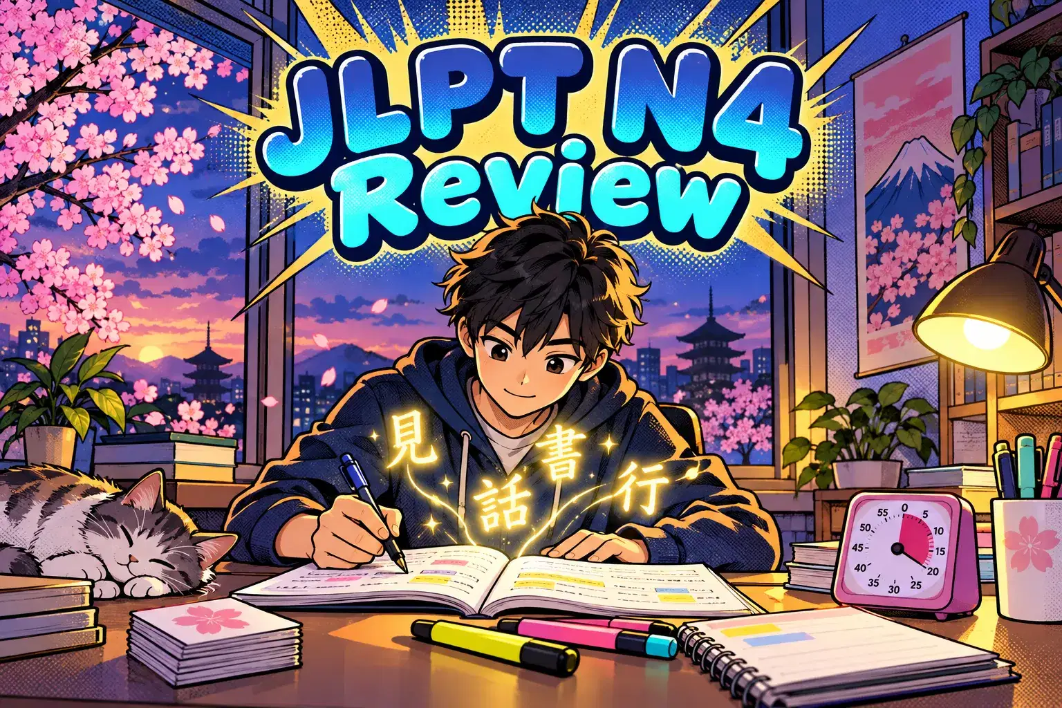 JLPT N4 Grammar and Kanji Review