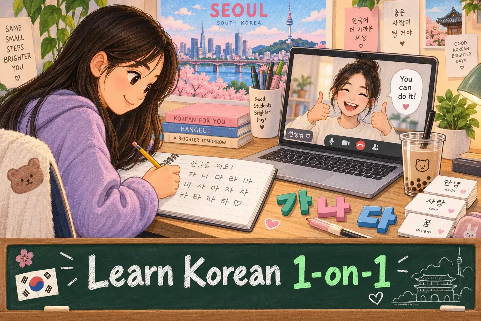 Private Korean Lessons for Beginners