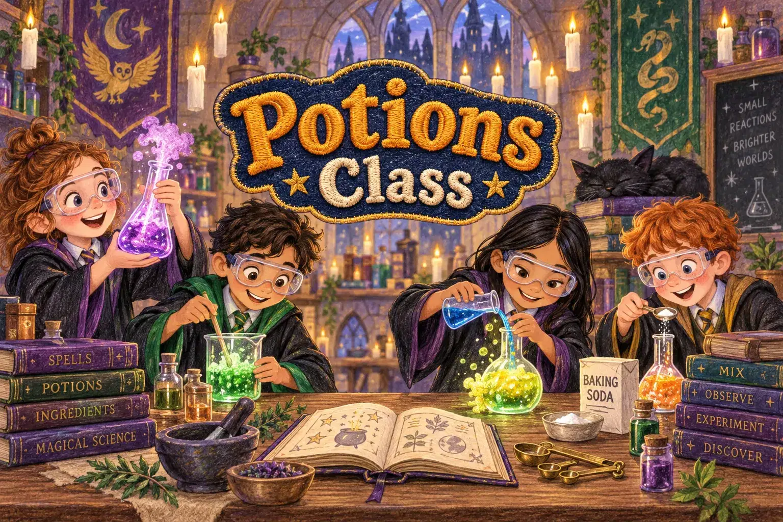 Potions Class: Kitchen Chemistry for Young Wizards