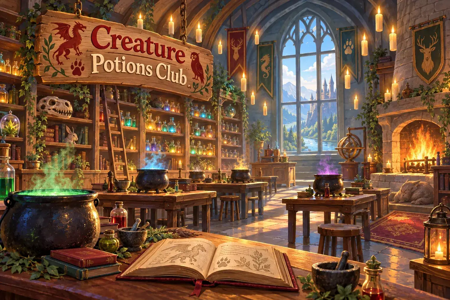 Magical Creature Potions Club