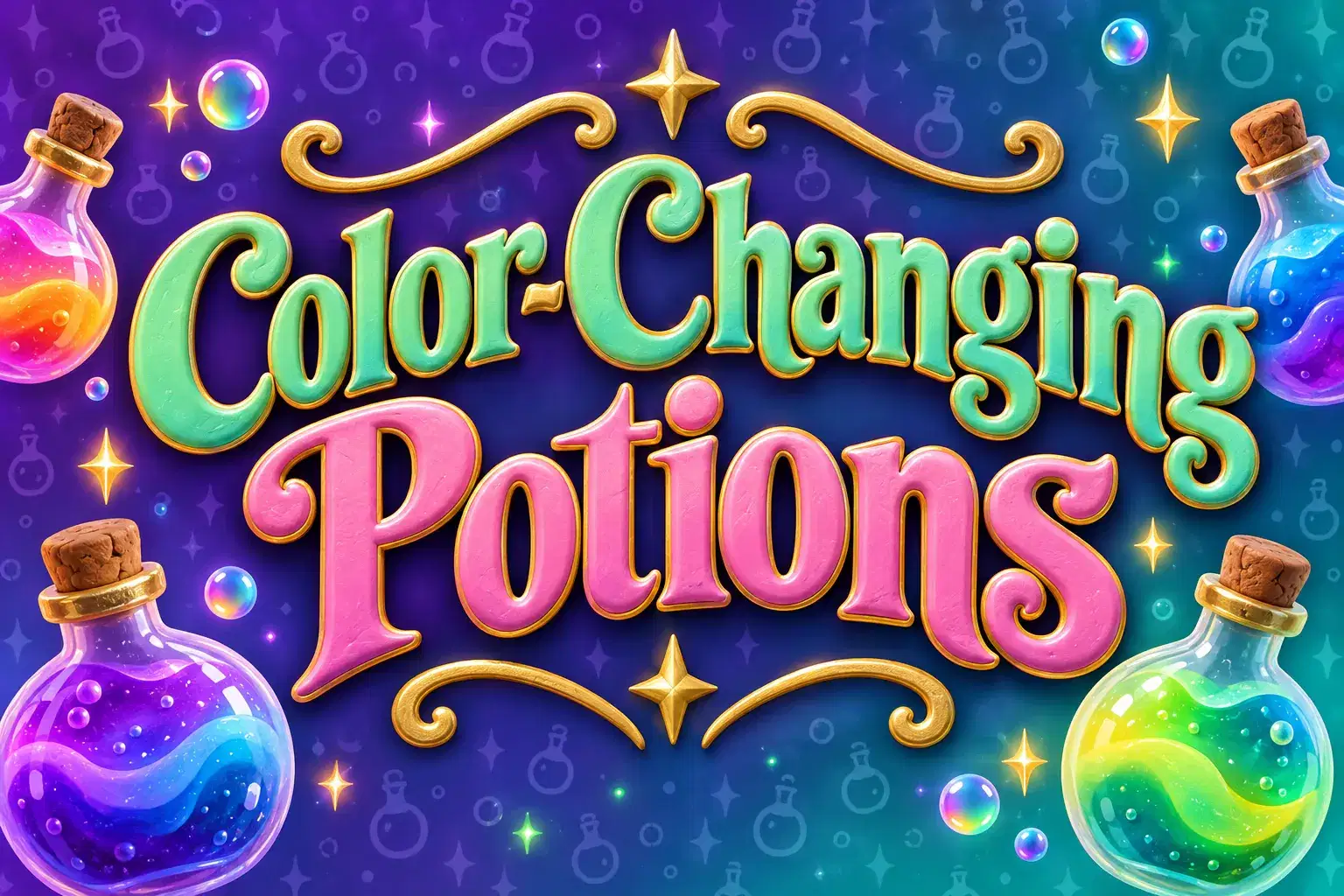 One-Day Potions Lab: Color-Changing Brews