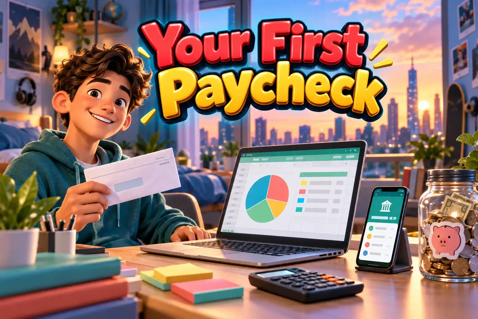 Your First Paycheck: Build a Teen Budget