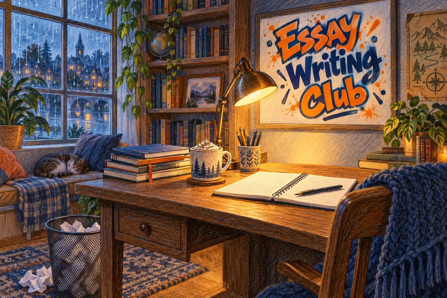Essay Writing Club: Weekly Prompts and Feedback
