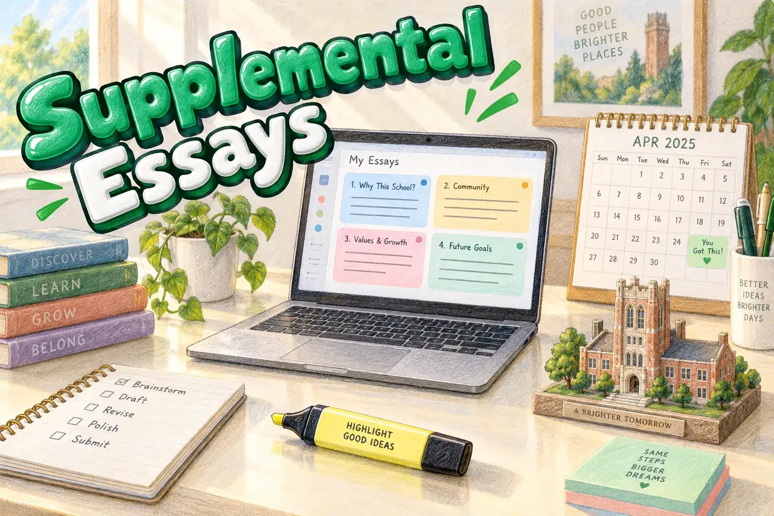 1-on-1 Supplemental Essay Coaching