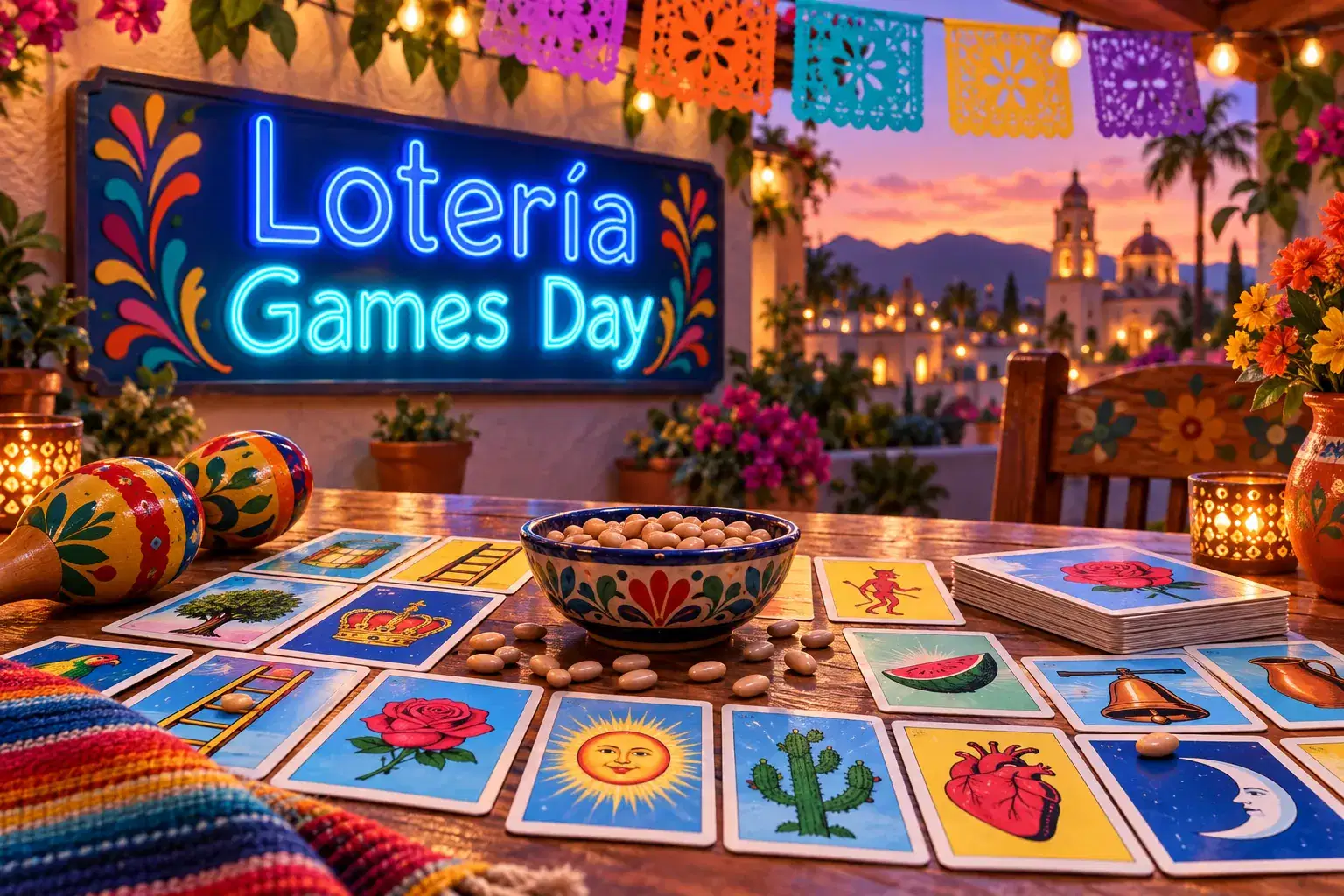 Spanish Games Day: Lotería and Songs