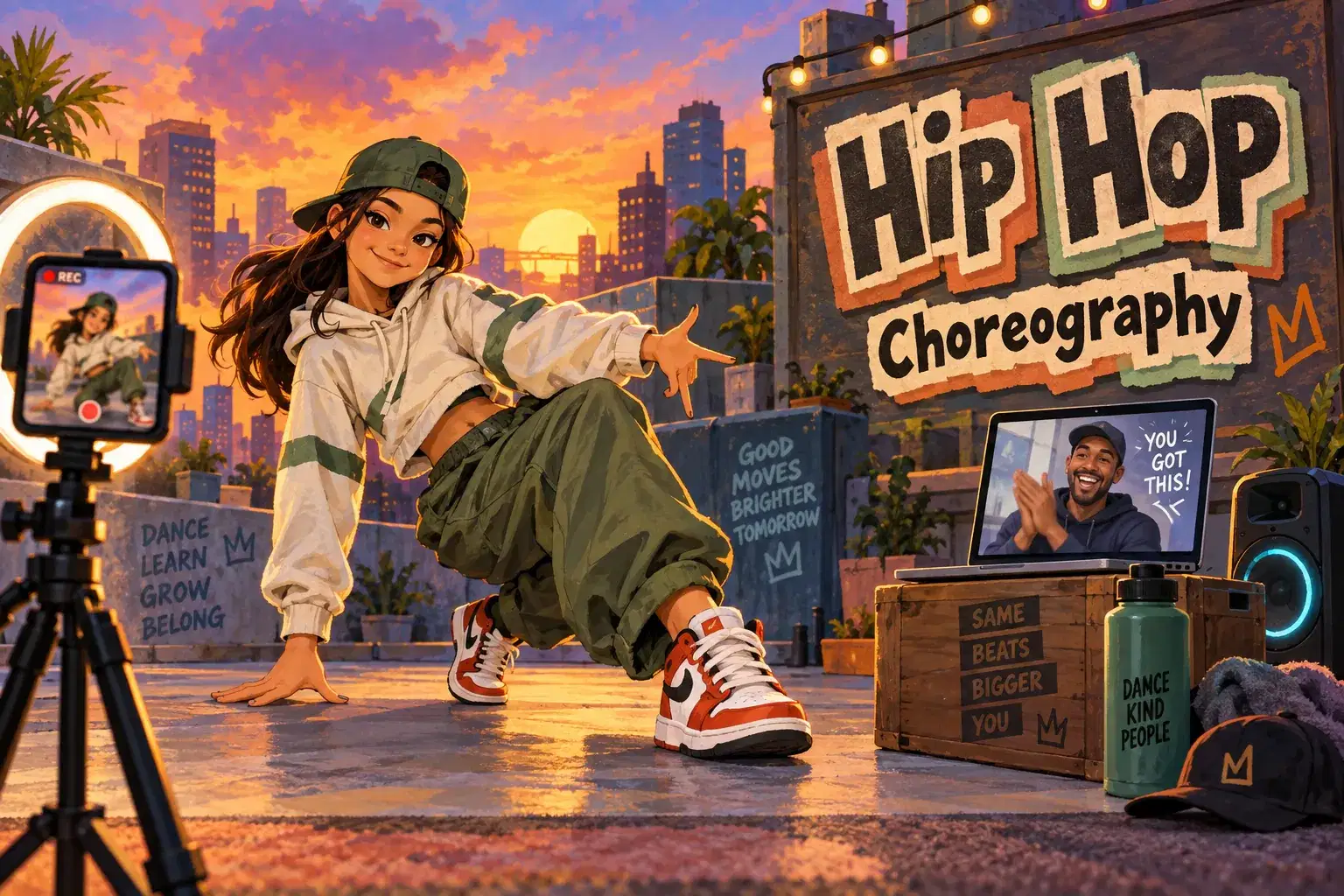 1-on-1 Hip Hop Choreography Coaching
