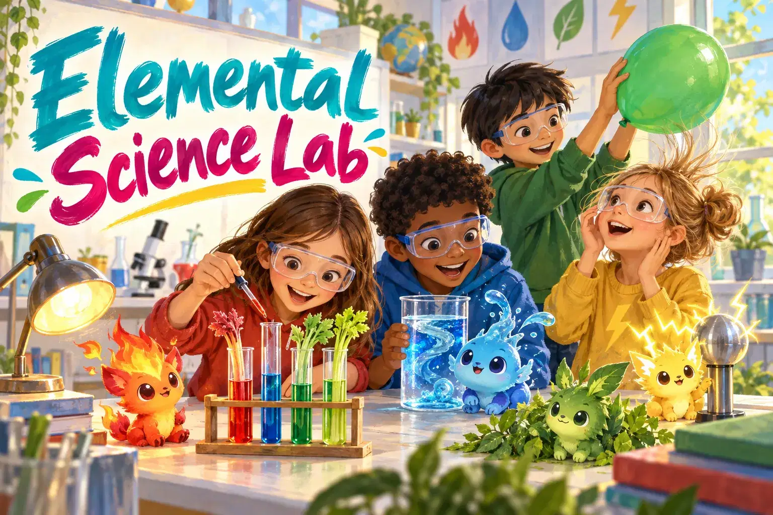 Pokémon Science Lab: Elements and Types