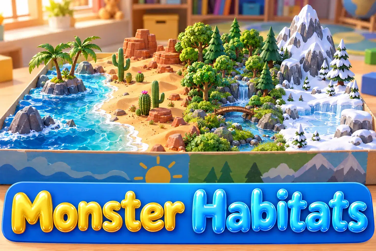 Pokémon Habitats: One-Day Science Class