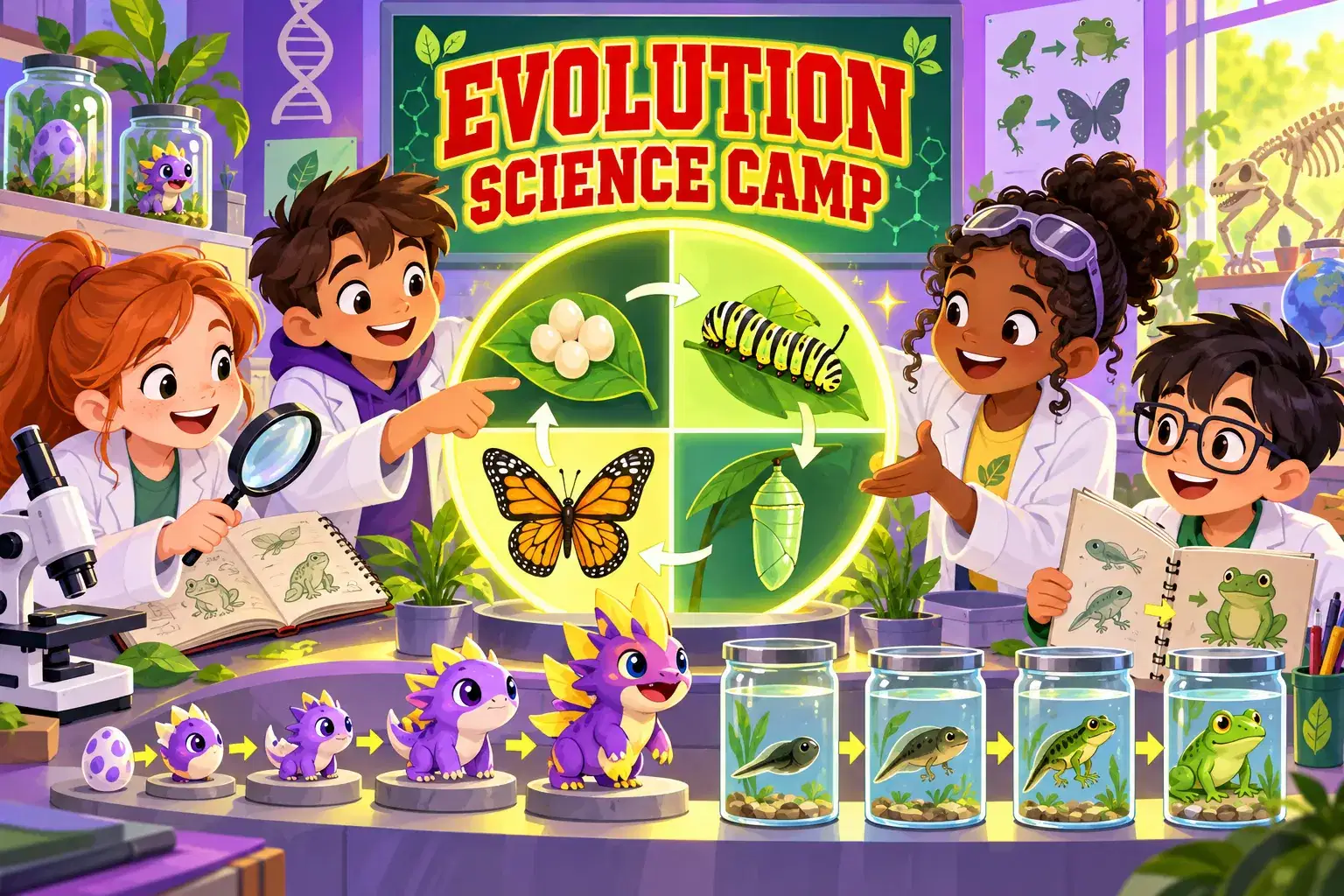 Pokémon Evolution and Biology Camp