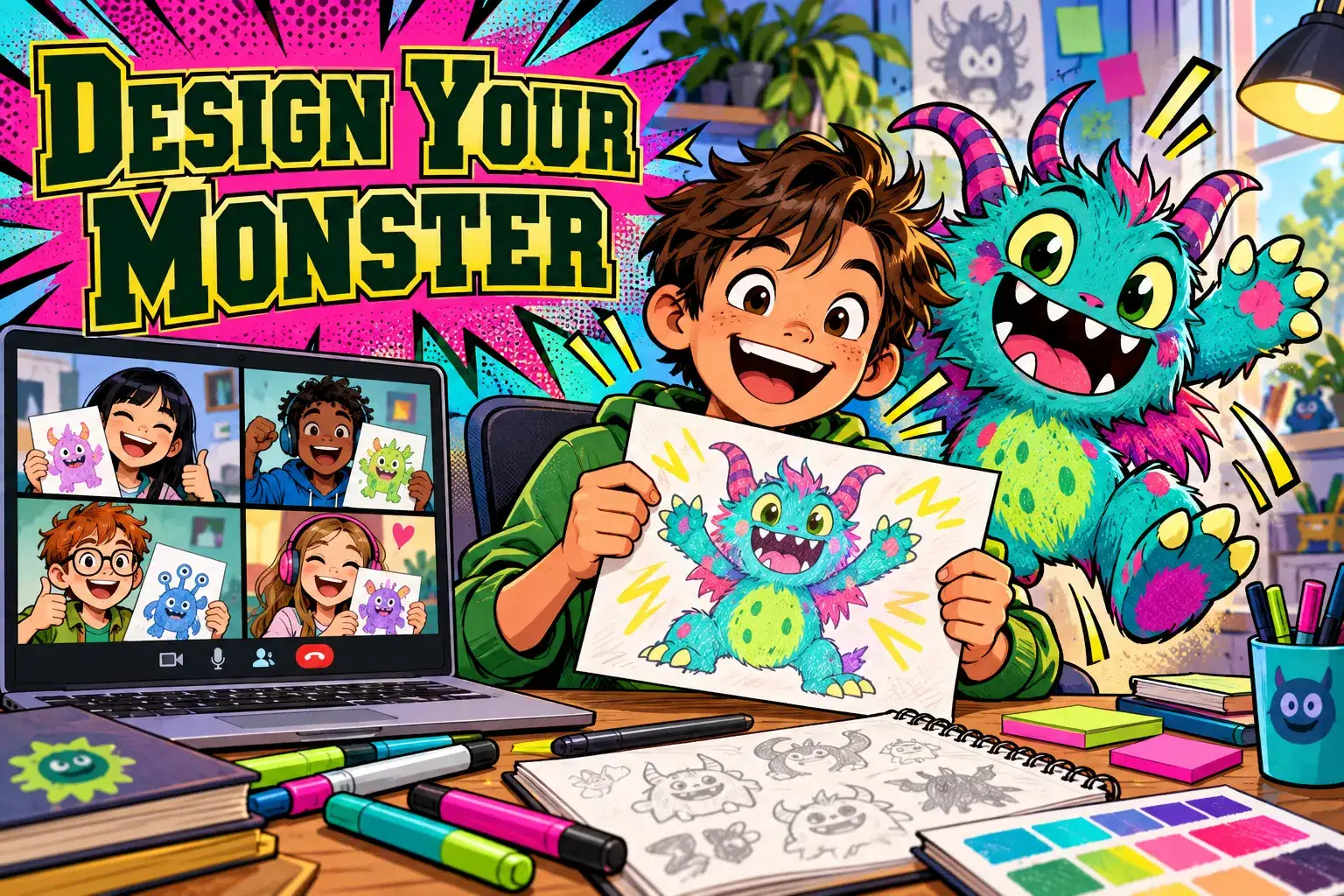 Design Your Own Pokémon Social Hour