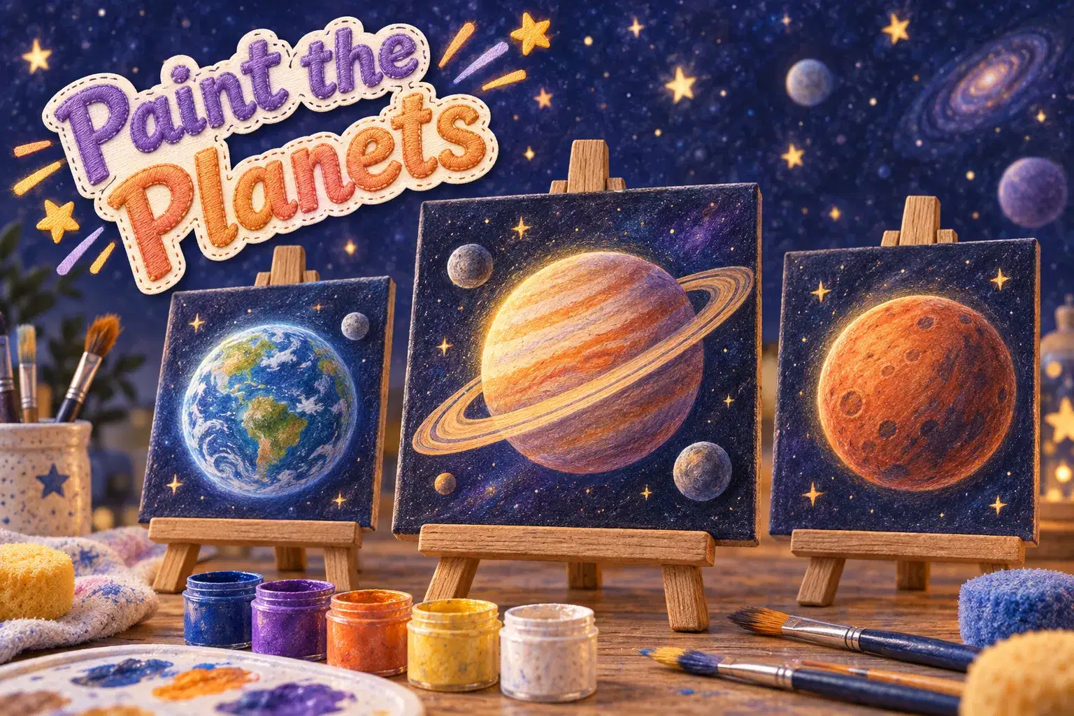 Space Art Studio: Paint the Planets