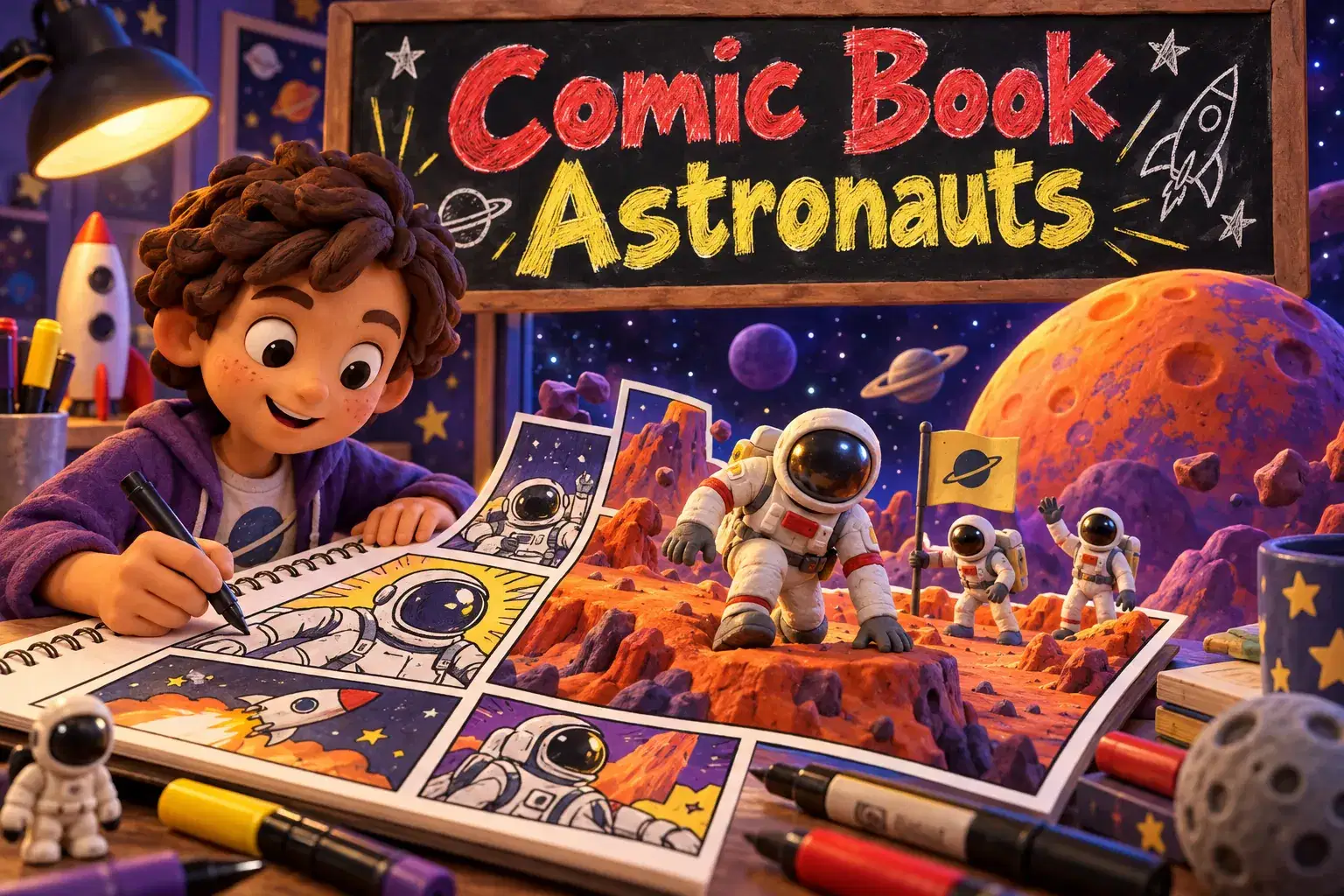 Comic Book Astronauts
