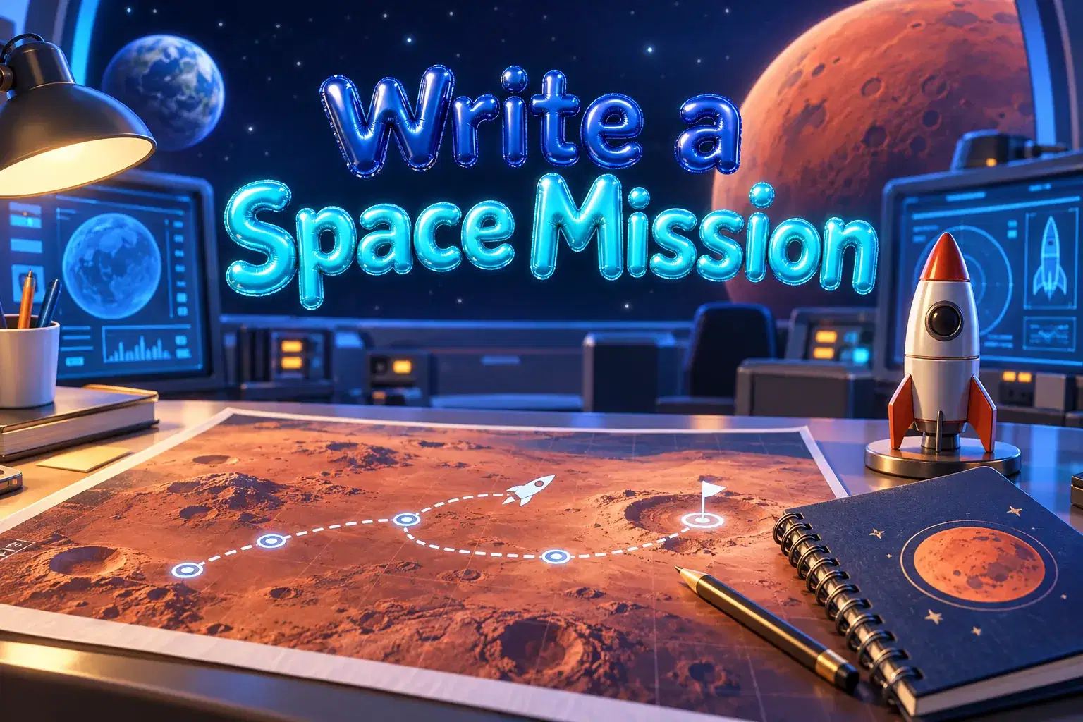 Write a Space Mission: Story and Plan