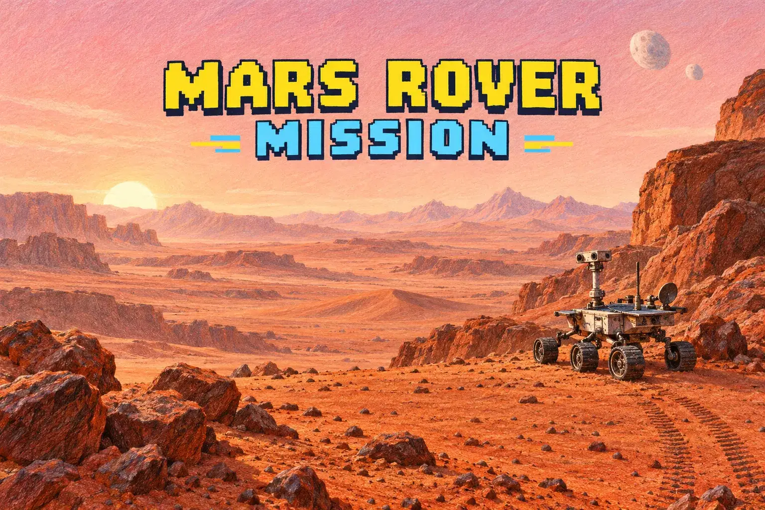 Code a Mars Rover Mission Camp