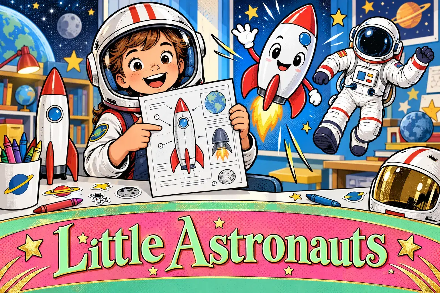 Astronaut Fact File Adventure