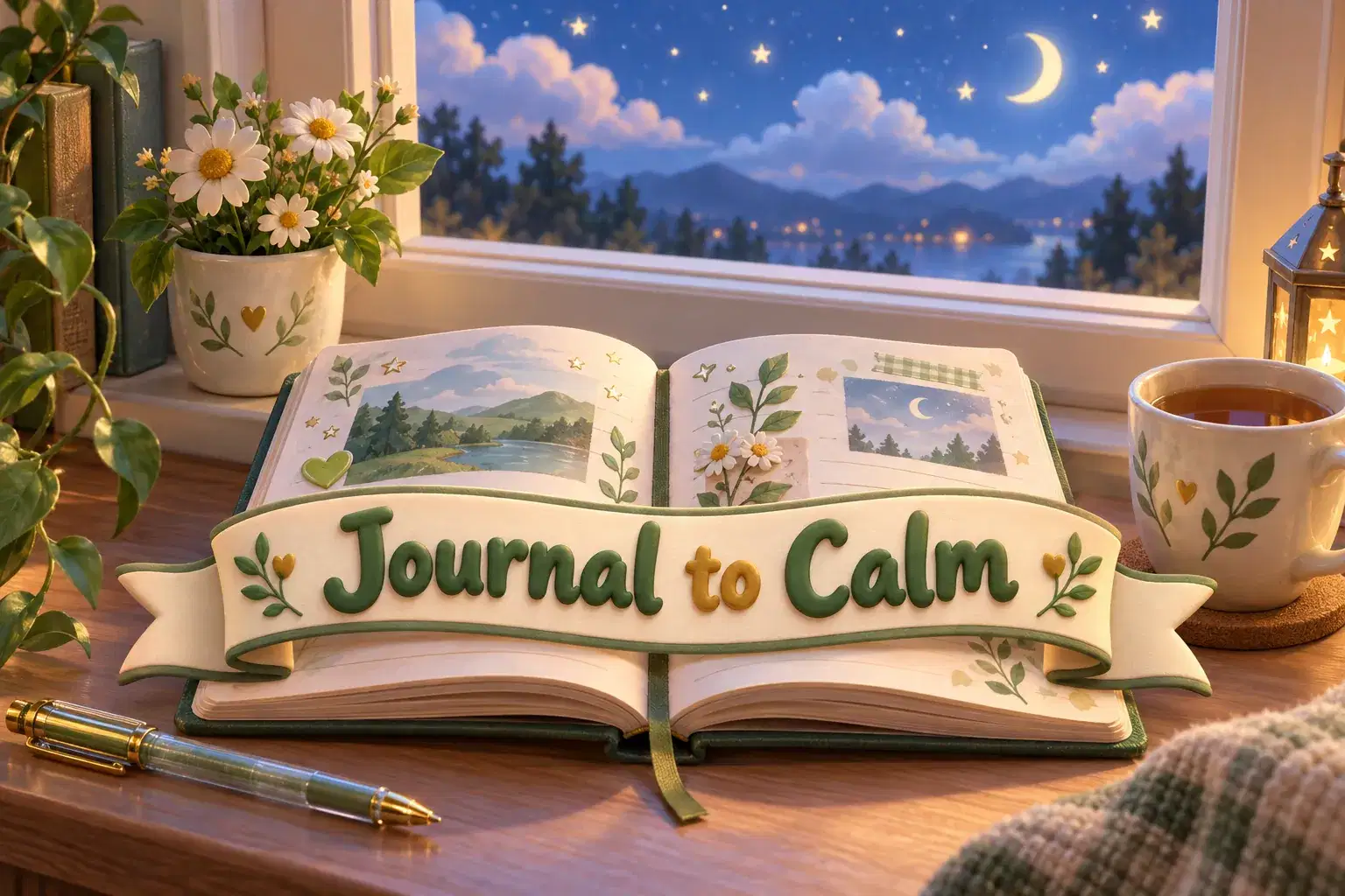 Journal Your Way to Calm Camp