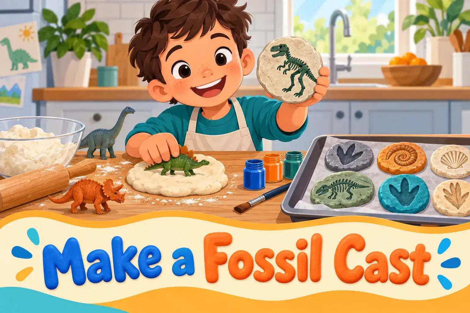 Make a Fossil Cast: One-Day Craft