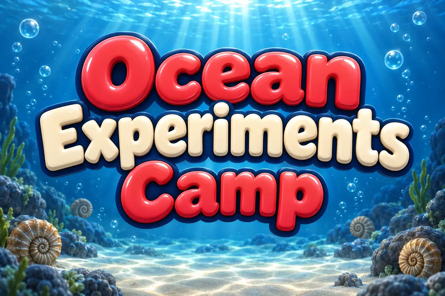 Prehistoric Ocean Experiments Camp