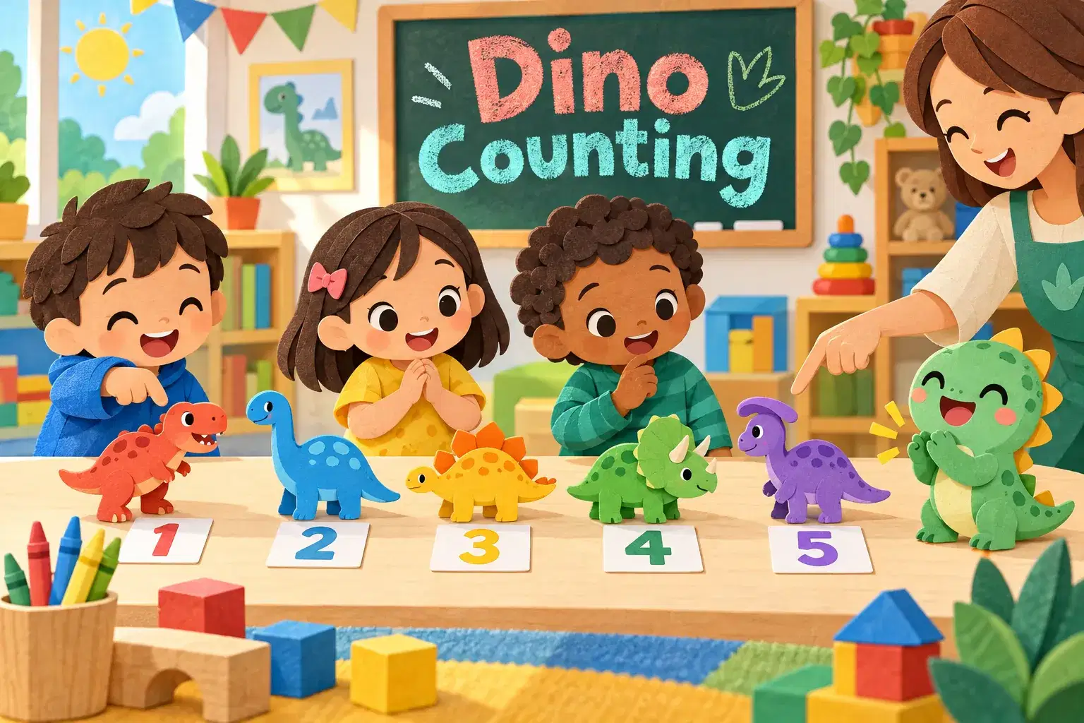 Dino Counting Club for Little Ones