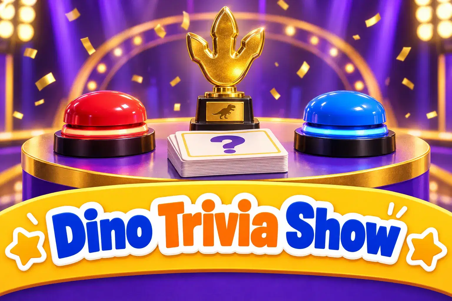 Dino Trivia Game Show: One-Day Class